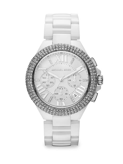 michael kors watch ceramic case bracelet|Michael Kors bracelet for woman.